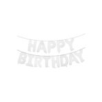 Happy Birthday Folyo Balon Set, BEYAZ