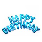 HAPPY BİRTHDAY MAVİ FOLYO BALON SET