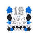 Happy Bırthday Yaş Balon Set, 18