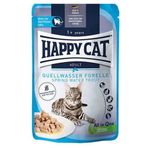 Happy Cat 85 Gr Meat in Sauce Sterilised Alabalıklı Kısırlaştırılmış Kedi Yaş Maması