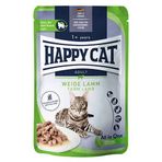 Happy Cat 85 Gr Meat in Sauce Sterilised Kuzu Etli Kısırlaştırılmış Kedi Yaş Maması