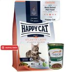 Happy Cat Atlantic Lachs Somonlu Kedi Maması 4 Kg + 2 Adet Favor Kuzu Konservesi 400 Gr