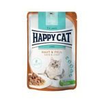 Happy Cat Deri ve Tüy Sağlığı Destekleyici Tavuklu 85 gr Yetişkin Kedi Konserve Maması