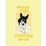 Happy Dogs Coloring Book