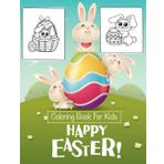 Happy Easter Coloring Book for Kids