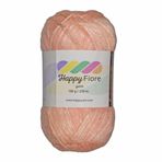 Happy Fiore Parlak Örgü İpi - 100 g / 230 m - Yün/Poliamid/Akrilik Karışımı - Parlak Dokulu, Yumuşak ve Dayanıklı (Somon Pembesi)