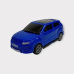 Happy Junior Çek Bırak Arabalar 10 cm - Mavi Hatchback - Renkli