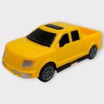Happy Junior Çek Bırak Arabalar 10 cm - Sarı Pick-Up - Renkli