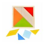 Happy Junior Montessori Eğitici Ahşap 7 Parça Oyuncak Tangram