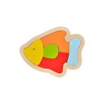 Happy Junior Montessori Eğitici Oyuncak Bul-Tak Balık - . - Çok Renkli