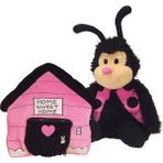 Happy Nappers Peluş Uğur Böceği ve Ev Yastık