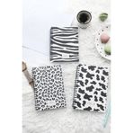 Happy Notes A5 Spiralli Karton Kapak Çizgili Okul Defteri 80 yaprak 3'lü Set - Ders Programlı Black Series