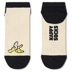 Happy Socks BANANA LOW SOCK SNEAKER SOCKE MUZ EĞLENCELİ ÇORAPLAR, Çok renkli, 41-46