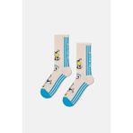 Happy Socks - Beyaz Arjantin Dünya Kupası Sneaker Çorap - 36 - 40 - 00-Beyaz