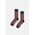 Happy Socks - Erkek Bardak Desenli Pamuklu Çorap - 41 - 46 - Çok Renkli
