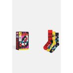 Happy Socks Erkek Çok Renkli Spıder-Man Desenli 3’lü Çorap Seti