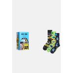 Happy Socks - Erkek Çok Renkli Star Wars Desenli 3’lü Çorap Seti - 41 - 46