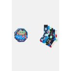 Happy Socks - Erkek Çok Renkli Star Wars Grogu’s Holiday Temalı 6\'lı Çorap Seti - 41 - 46