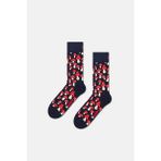 Happy Socks - Erkek Mantar Desenli Pamuklu Çorap - 41 - 46 - Çok Renkli