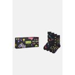 Happy Socks - Erkek Oyuncu Temalı Pamuklu 4’lü Çorap Seti - 41 - 46 - Çok Renkli