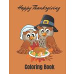 Happy Thanksgiving coloring book