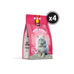 Happy Topaklanan Bentonit Bebek Pudralı 4x5 lt Kedi Kumu