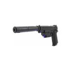 Happy Toys Boncuk Atan Tabanca 37 cm Lazerli Susturuculu Özellikli Eğlenceli Oyuncak
