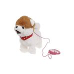 Happy Toys Sese Duyarlı Dokununca havlayan Yürüyen Tasmalı sevimli Köpek Dogumgünü Hediye Çocuk