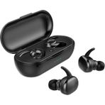 Happy World Shopping Y30 Tws Siyah Kablosuz Kulaklık Bluetooth 5.0 Kulakiçi Gürültü Önleyici Stereo Müzik Kulak İçi Kulaklık