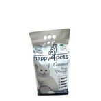 Happy4pets 10 lt Baby Powder Kokulu Topaklaşan İnce Taneli Kedi Kumu