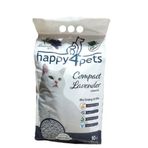 Happy4pets 10 lt Lavanta Kokulu Topaklaşan İnce Taneli Kedi Kumu