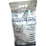 Happy4pets Doğal İnce Taneli Bebek Pudralı 10 lt Kedi Kumu