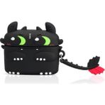 HappyCase 4.nesil Uyumlu Figürlü Kulaklık Koruyucu Kılıf - Siyah