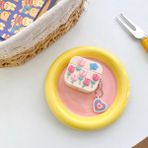 HappyCase Air Pods Pro 2 Uyumlu Silikon Kulaklık Koruyucu - Krem