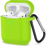HappyCase Airpods1 ve 2. Nesil Uyumlu Kulaklık Kılıfı Silikon Neon Yeşil