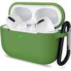 HappyCase Airpodspro Kılıf Silikon Kulaklık Kılıfı Koyuçağla - Koyu Yeşil