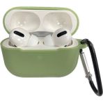 HappyCase Apple Airpods Pro Kulaklık Kılıfı Silikon Kılıf - Açık Yeşil