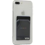 HappyCase Apple iPhone 7 Plus Kılıf Kartlıklı Şeffaf Kart Koymalı Silikon Yumuşak Kapak Kılıf- Şeffaf