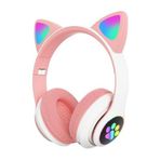 HappyCase Cat Ear Rgb Wi?reless Kulaklik ba-kedilikulaklık