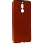 HappyCase Huawei Mate 10 Lite Kılıf Yumuşak Silikon Kılıf - Bordo