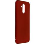 HappyCase Huawei Mate 20 Lite Kılıf Yumuşak Silikon Kılıf - Bordo
