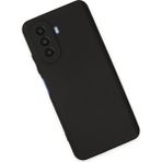 HappyCase Huawei Nova Y70 Kılıf Yumuşak Silikon Kılıf - Siyah
