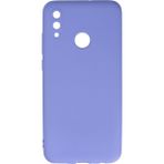 HappyCase Huawei P Smart 2019 Kılıf Yumuşak Silikon Kılıf - Lila