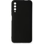 HappyCase Huawei P Smart Pro / Y9S Kılıf Yumuşak Silikon Kılıf - Siyah
