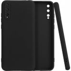 HappyCase Huawei P Smart S Kılıf Yumuşak Silikon Kılıf - Siyah