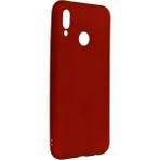 HappyCase Huawei P20 Lite Kılıf Yumuşak Silikon Kılıf - Bordo