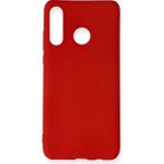 HappyCase Huawei P30 Lite Kılıf Yumuşak Silikon Kılıf - Kırmızı