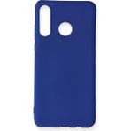 HappyCase Huawei P30 Lite Kılıf Yumuşak Silikon Kılıf - Lacivert