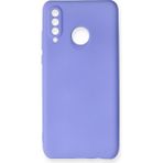 HappyCase Huawei P30 Lite Kılıf Yumuşak Silikon Kılıf - Lila