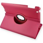Happycase iPad 3 9.7 Kılıf 360 Tablet Dönerli Kılıf - Pembe